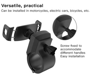 Sannce — <span class=keywords><strong>support</strong></span> universel de <span class=keywords><strong>smartphone</strong></span> Fcc Rohs, pour Smartphones, moto et <span class=keywords><strong>vélo</strong></span> de randonnée en plein air, socle pour téléphone portable - Product Image 3