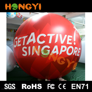 Bola LED inflable de la bola roja inflable de los fabricantes de encargo <span class=keywords><strong>nueva</strong></span> LED colorida LED - Product Image 3