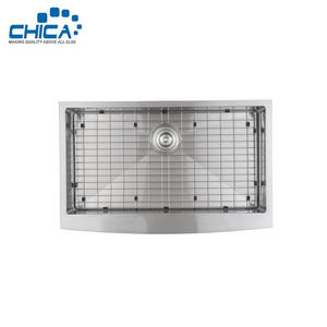 Angle Commercial Or Japon Italien Brossé Vente Chaude Unique Double Vasque Évier de Cuisine - Product Image 1