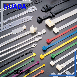 Les colliers de serrage en nylon 66 autobloquants sont utilisés pour fixer et regrouper les colliers de serrage. Attache-câble en nylon autobloquant - Product Image 2