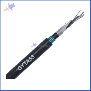 48 96 <span class=keywords><strong>144</strong></span> core GYTA53 prezzo diretto del cavo in fibra ottica di interellazione per installazione esterna