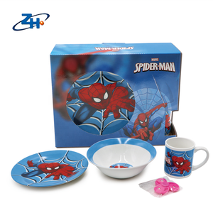 <span class=keywords><strong>Vendita</strong></span> all'ingrosso calda ragno uomo decalcomania porcellana rotonda cena set per la <span class=keywords><strong>vendita</strong></span> di nuovi prodotti - Product Image 2
