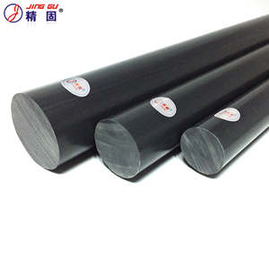 Thanh tròn <span class=keywords><strong>PVC</strong></span> (Polyvinyl Chloride) đặc, đường kính 8mm-200mm, chiều dài 1m, màu xám/đen/màu tùy chỉnh - Product Image 1
