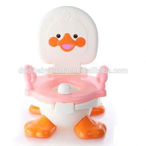 Bebé asiento del inodoro historieta escalera silla niño chico urinario orinal bebé pato WC - Product Image 4