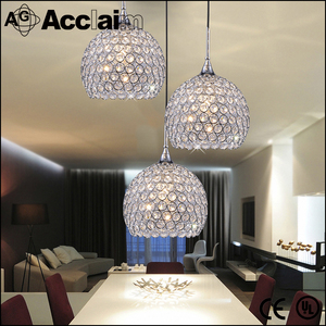 Moderne à la mode boule de cristal lustre pour salle à manger - Product Image 1