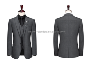 BSCI / ISO 9001เสื้อสูทสำหรับผู้ชาย,เสื้อสูทเสื้อแจ็กเก็ตสูทผู้ชายสูทที่กำหนดเอง - Product Image 2