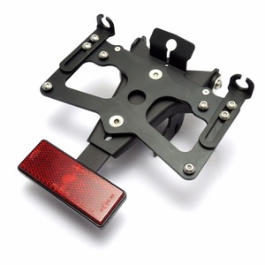 Support de <span class=keywords><strong>plaque</strong></span> d'<span class=keywords><strong>immatriculation</strong></span> de <span class=keywords><strong>moto</strong></span> cnc pour SUZUKI GSXR, 1000, 2007 — 2008 - Product Image 2
