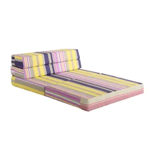 ODM委员会折叠式躺椅折叠卧铺日本地板双人沙发床