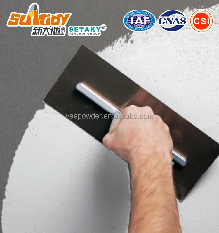 Beyaz çimento esaslı dış ve iç duvar macun/su geçirmez