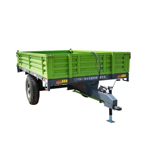 High quality European type 5 tons trailer 7CX-5 agriculture farm dump trailer for sale