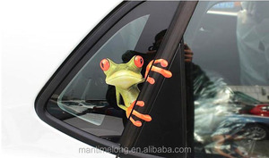 Autocollant de voiture 3D Peep Frog, autocollant de carrosserie de voiture, papier autocollant de carrosserie de voiture, image - Product Image 3