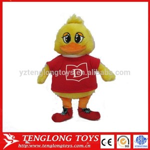 familiar en oem y odm de fábrica de alta calidad de promoción de peluche de felpa pato de juguete para los niños - Product Image 1
