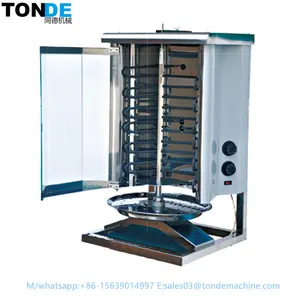 Tonde machine cn lia turkey shawarma turkish broiler kebab grill 10 electric turkey barbecue machine for duck chicken meat and fish