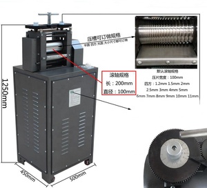 Rouleuse à bijoux en <span class=keywords><strong>acier</strong></span> inoxydable, 4hp, fraiseuse - Product Image 3