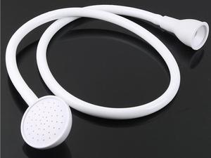 Vasca da bagno Doccia testa spingere fit doccia <span class=keywords><strong>rubinetto</strong></span> spruzzo con tubo IN PVC <span class=keywords><strong>per</strong></span> pet bagno lavandino <span class=keywords><strong>rubinetto</strong></span> doccia - Product Image 2