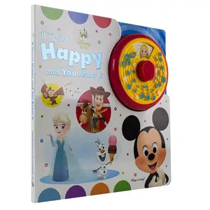 Custom Children Audiobook Electronic Voice Story Book Music Pad