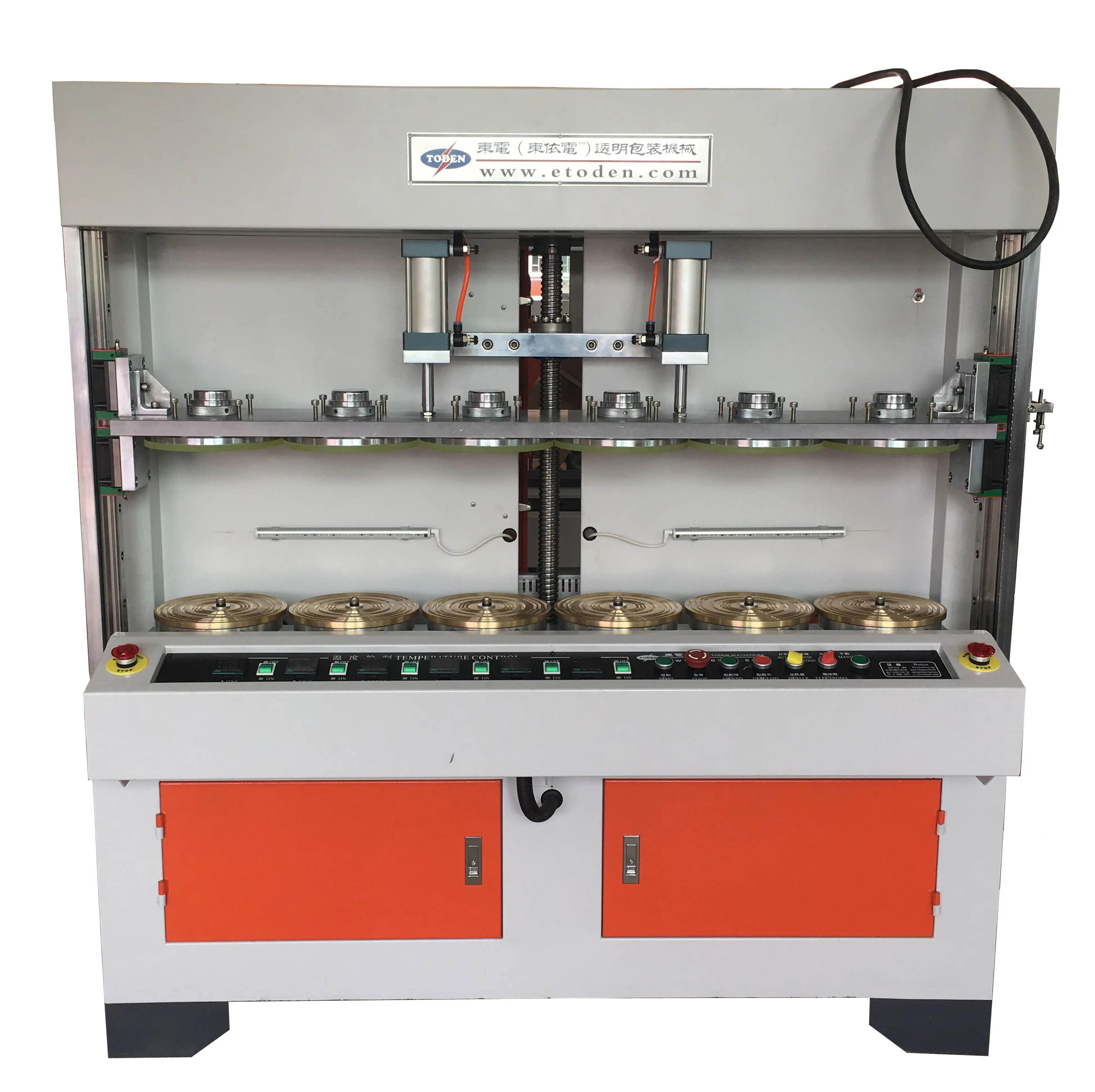Máquina de ondulação de extremidades de caixas de embalagem, máquina de ondulação lateral de borda de cilindro de PVC, máquina de dobra de tubo de cilindro