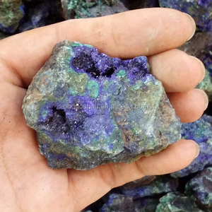 Kleine Natuurlijke Ruwe Azuriet Ruwe Rock Met Malachiet Paragenesis Minerale Steen Exemplaren <span class=keywords><strong>Dropshipping</strong></span>