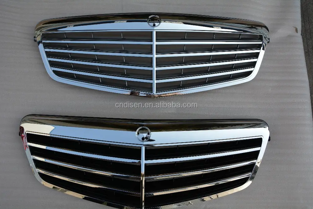 W212 E-Class車ChromeグリルGrill E250 E350 E550 For Mercedes-Benz