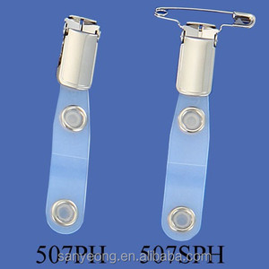 Clips d'insigne en Vinyle sangle pince pour porte-CARTES D'IDENTITÉ clip - Product Image 4