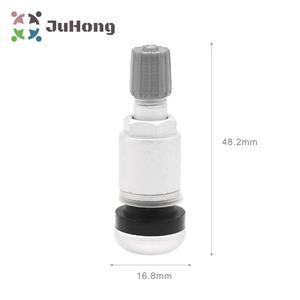 Vanne de <span class=keywords><strong>pneu</strong></span> en plastique anodisé, 1 pièce, MS525AL en aluminium, capuchon hexagonal en plastique adapté à la plupart des voitures, outils de réparation de pneus en alliage - Product Image 6