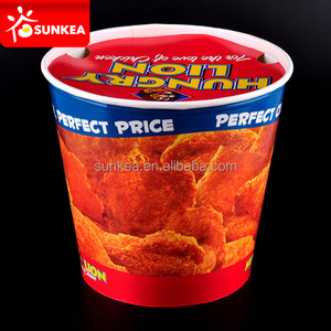 Sunkea precio de fábrica 170 oz de alta capacidad de comida rápida pollo frito cubo - Product Image 6