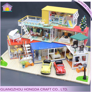 Inacabado 1:24 <span class=keywords><strong>casa</strong></span> <span class=keywords><strong>de</strong></span> muñecas en miniatura del castillo, grandes casas <span class=keywords><strong>de</strong></span> muñecas en venta - Product Image 5