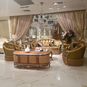 Superior de estilo barroco muebles de sala de estar de lujo <span class=keywords><strong>Louis</strong></span> xv árabe muebles - Product Image 2