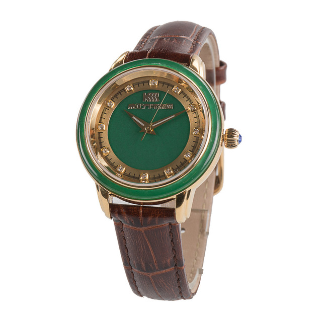 New Mechanical Ceramic With Leather Strap Wrist Watch