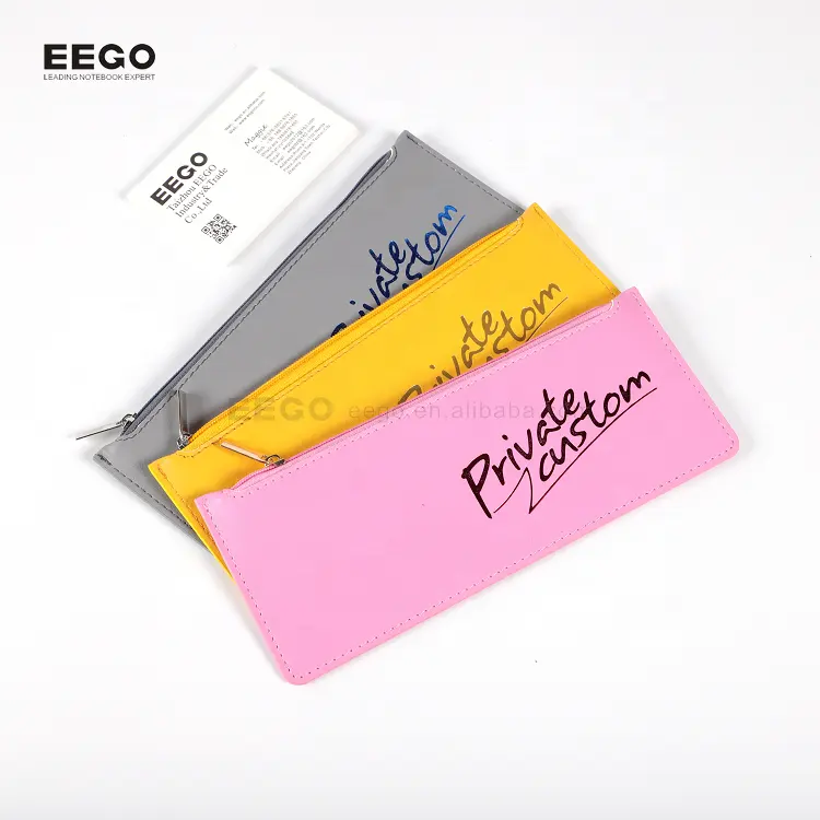 Luxury promotional business office stationery gift cheap small ladies felt pen pencil bag for kid