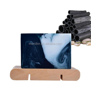 Jabón de limpieza facial hecho a mano con carbón de bambú, <span class=keywords><strong>para</strong></span> limpieza profunda, venta al por mayor o con etiquetas privadas - Product Image 2