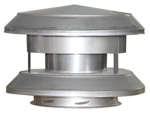 המחיר הטוב ביותר מבודד נירוסטה תנור ארובת פליטה ערכות ברדס, גשם כובע - Product Image 3