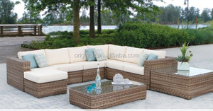 <span class=keywords><strong>Tumbona</strong></span> de 6 plazas diseñado jardín sofá exterior con reposapiés poli Ratán Muebles de jardín - Product Image 5