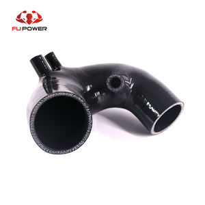 Tubo de manguera de entrada de aire para Fiat 500 <span class=keywords><strong>Abarth</strong></span> t-jet, enfriador turbo de inducción de silicona, rendimiento Fupower - Product Image 2