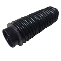 Couvercle de soufflet de type rond OEM soufflet en caoutchouc flexible pour vis de protection