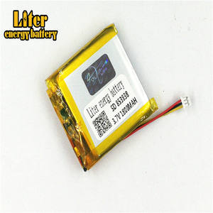 Connector 1,25-<span class=keywords><strong>3</strong></span> p <span class=keywords><strong>3</strong></span>,7 V 853838 1800 mAh high quality rechargeable Li-ion polymer lithium battery voltage Li-Po Li-polymer battery - Product Image 3
