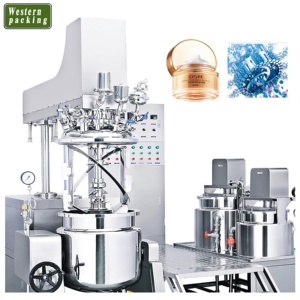 Máquina mezcladora de crema cosmética mezcladora emulsionante al vacío - Product Image 6