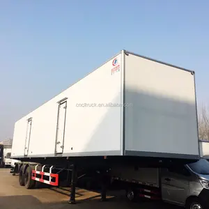 Kleine koeling box truck lichaam, koude kamer bestelwagen vriezer truck trailer voor voedingsmiddelen