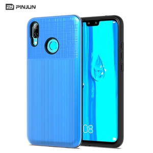 <span class=keywords><strong>Coque</strong></span> <span class=keywords><strong>de</strong></span> <span class=keywords><strong>téléphone</strong></span> portable robuste 2 en 1 pour <span class=keywords><strong>huawei</strong></span> <span class=keywords><strong>y7</strong></span> prime <span class=keywords><strong>2019</strong></span>, antichoc brossé - Product Image 4