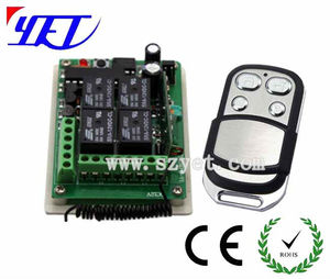 Hai/bốn kênh cán mã <span class=keywords><strong>hcs301</strong></span> <span class=keywords><strong>chip</strong></span> 433Mhz điều khiển từ xa yet046 - Product Image 4