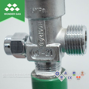 Oxígeno industrial/CO2/argón/nitrógeno cilindro de gas con tapa y válvula <span class=keywords><strong>C</strong></span>/D/E/ G tamaño au - Product Image 3
