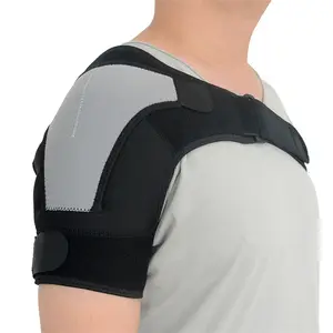 High quality Adjustable Breathable Sports single Shoulder Brace support