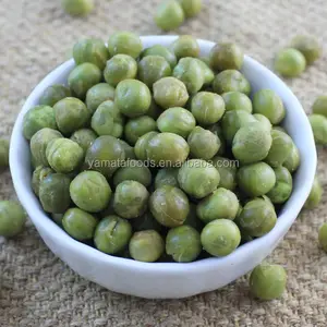 Erbsen-Snacks mit Wasabi-Geschmack