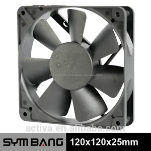 DC aksiyel fan D12025-K 120x120x25mm 12/24v