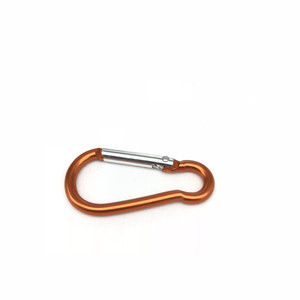 Mousqueton en alliage d'aluminium de 6 cm en forme de gourde pour l'industrie lourde, l'exploitation minière, la randonnée, le camping, les sacs et les porte-clés - Product Image 3