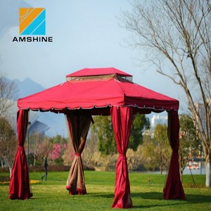 3x3 m aluminum Patio Pavilion side curtains garden gazebo - Product Image 4