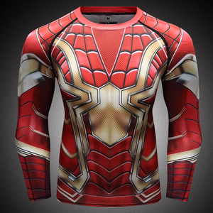 <span class=keywords><strong>เสื้อ</strong></span>แรชการ์ดแขนยาวลายสไปเดอร์แมนแบบซับลิเมชั่นของโคดี้ ลันดิน - Product Image 4