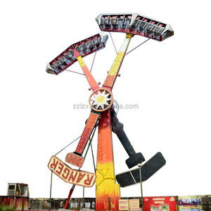 Atracción Kamikaze de Doble Protección de Seguridad para Parques de Diversiones, Gran Atracción de Parque de Atracciones al Aire Libre para Parques Temáticos - Product Image 2