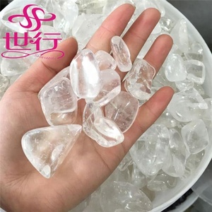Pietra Naturale <span class=keywords><strong>di</strong></span> Quarzo Cristallino Levigata e Lucidata, <span class=keywords><strong>Cristalli</strong></span> Levigati - Product Image 6