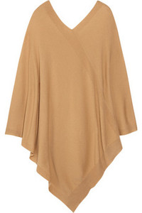 Poncho long en cachemire 100% pour femme, tricoté plat, anti-boulochage, pour l'hiver - Product Image 4